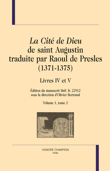 Picture of "La cité de Dieu" de saint Augustin traduite par Raoul de Presles - 1371-1375