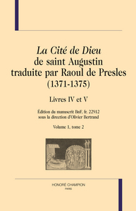 Picture of "La cité de Dieu" de saint Augustin traduite par Raoul de Presles - 1371-1375