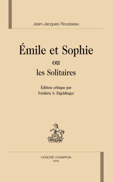 Image de Émile et Sophie ou Les solitaires