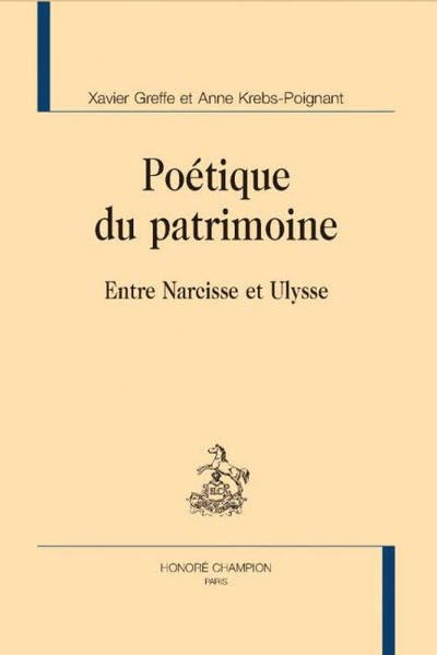 Picture of POÉTIQUE DU PATRIMOINE