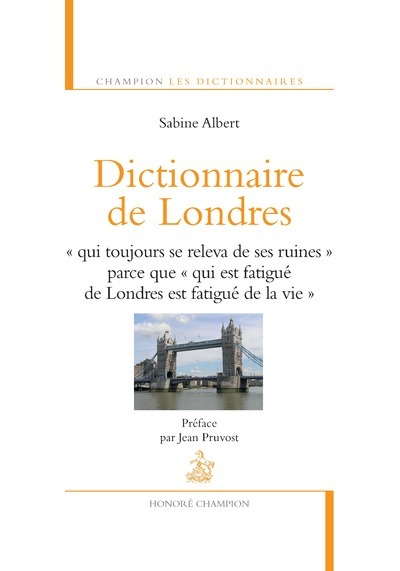 Image de Dictionnaire de Londres