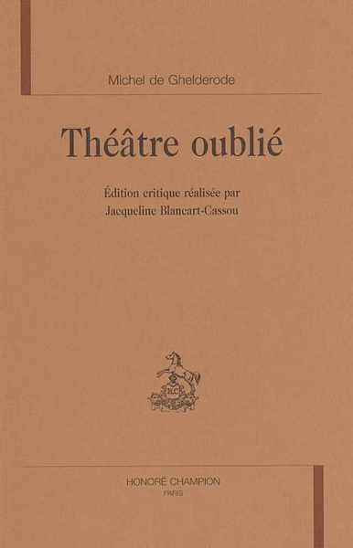 Image de Théâtre oublié