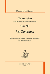 Picture of Les Tombeaux in Œuvres complètes Tome XIII