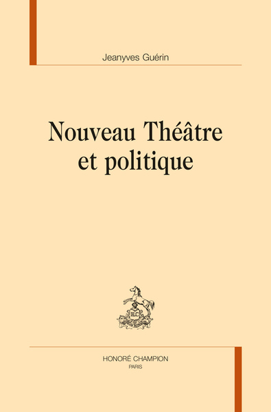 Image de Nouveau théâtre et politique