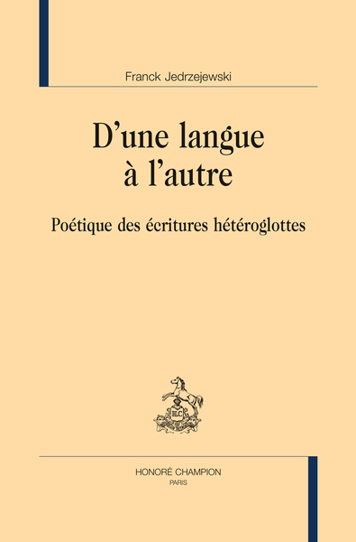 Image de D’une langue à l’autre