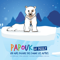 Image de Papouk le Pizzly, un ours polaire pas comme les autres