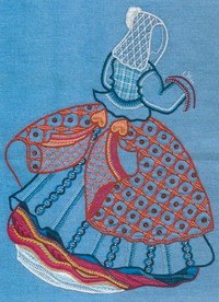 Image de La danseuse coffret broderie glazig (grand format)