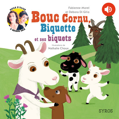 Image de Bouc Cornu, Biquette et ses biquets