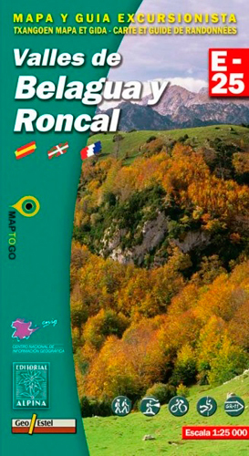 Image de AED E-25 VALLES DE BELAGUA Y RONCAL - 1/25.000 200