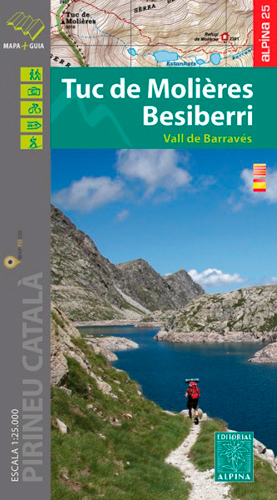 Image de TUC DE MOLIERES - BESIBERRI - 1/25.000