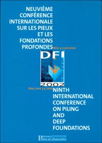 Picture of NEUVIEME CONFERENCE INTERNATIONALE SUR LES PIEUX ET LES FONDATIONS PROFONDES