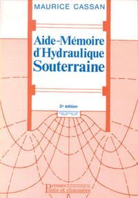 Image de AIDE-MEMOIRE D'HYDRAULIQUE SOUTERRAINE