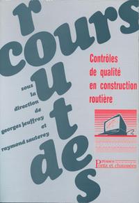 Picture of COURS RTES CONTROLES QUALITE CONST ROUTIERE