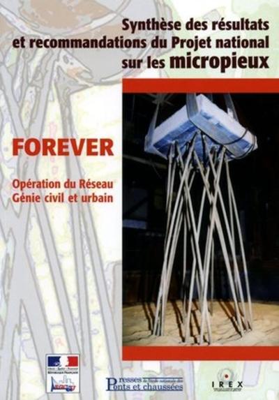 Picture of FOREVER. SYNTHESE DES RESULTATS ET RECOMMANDATIONS DU PROJET NATIONAL MICROPIEUX