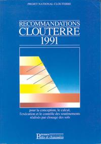 Picture of Recommandations Clouterre 1991