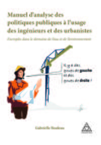 Picture of Manuel d'analyse des politiques publiques à l'usage des ingénieurs et des urbanistes