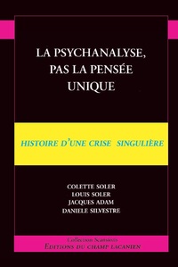 Image de La psychanalyse, pas la pensée unique