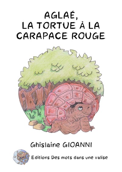 Image de Aglaé, la tortue à la carapace rouge