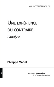 Picture of Une expérience du contraire - l'analyse