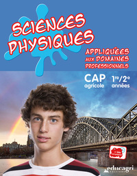 Picture of Sciences physiques appliquées aux domaines professionnels : CAP 1re/2e années