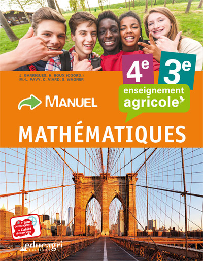 Picture of Mathématiques - 4e et 3e : Enseignement agricole