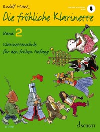 Image de DIE FROHLICHE KLARINETTE BAND 2 - CLARINETTE + ENREGISTREMENT(S) EN LIGNE