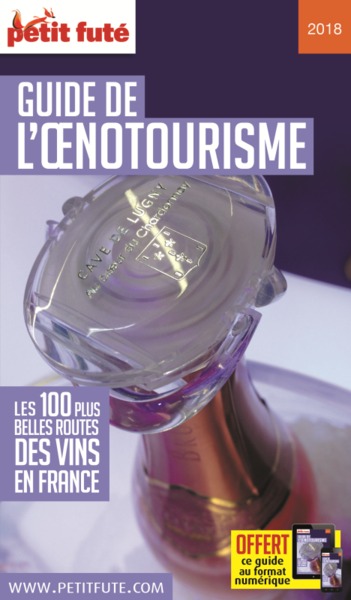 Image de guide de l'oenotourisme 2018 petit fute + offre num