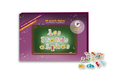 Image de GRANDS ALPHAS MAGNETIQUES POUR TABLEAU (LES)