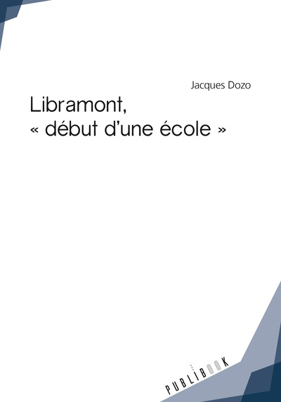 Picture of LIBRAMONT,  DEBUT D'UNE ECOLE