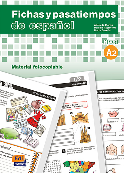 Image de Fichas y pasatiempos de espanol nivel a2