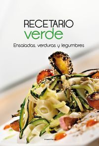 Image de RECETARIO VERDE - ENSALADAS, VERDURAS Y LEGUMBRES