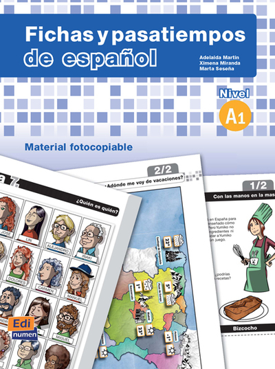 Picture of Fichas y pasatiempos de espanol nivel a1