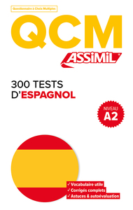 Image de 300 tests d'espagnol - niveau a2