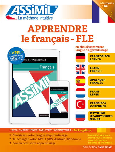 Image de Apprendre le français (version numérique de la méthode collection sans peine)