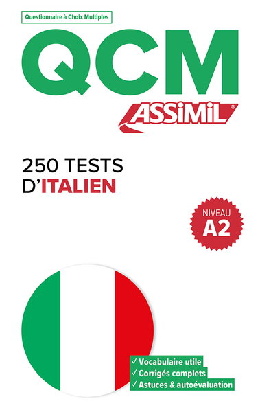 Image de 250 tests d'italien - niveau a2