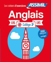 Image de Anglais lv1 collège 3e (cahier d'exercices)