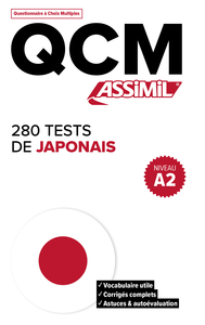 Image de 280 tests de japonais - niveau a2