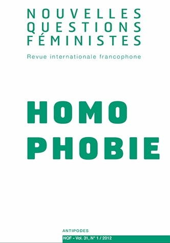 Image de Nouvelles Questions Féministes, vol. 31-n°1/2012