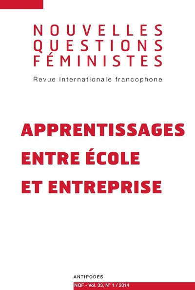 Image de Nouvelles Questions Féministes, vol. 33-n°1/2014