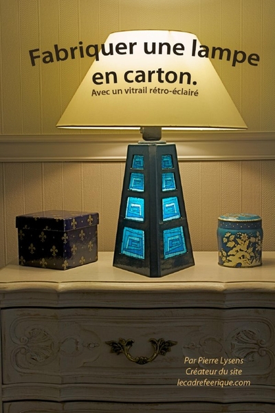 Picture of Fabriquez une lampe en carton