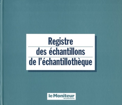 Image de REGISTRE DES ECHANTILLONS ET DE L'ECHANTLLOTHEQUE