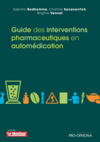 Picture of Guide des interventions pharmaceutiques en automédication
