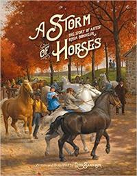 Picture of A Storm of Horses - The Story of Artist Rosa Bonheur /anglais