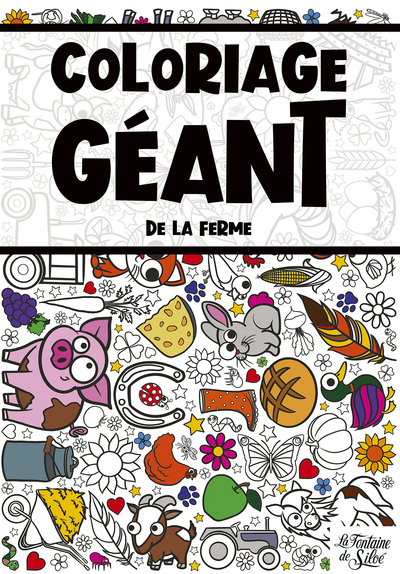 Picture of Coloriage géant de la ferme