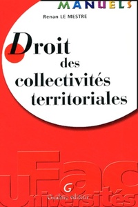 Picture of manuel - droit des collectivités territoriales