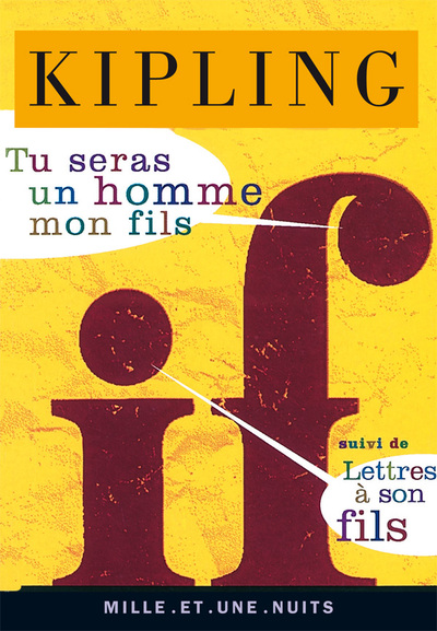 Picture of Tu seras un homme, mon fils, suivi de Lettres à son fils