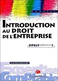 Picture of manuel - introduction au droit de l'entreprise