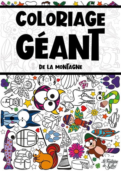 Picture of Coloriage géant de la montagne