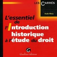Picture of l'essentiel de l'introduction historique à l'étude du droit
