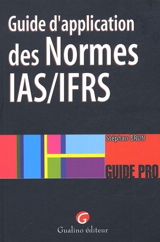 Picture of guide d'application des normes ias/ifrs